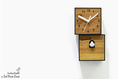 Cuckoo Clock City Two Story - Modern Cuckoo Bird Clock