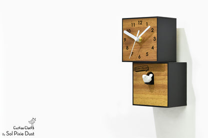 Cuckoo Clock City Two Story - Modern Cuckoo Bird Clock