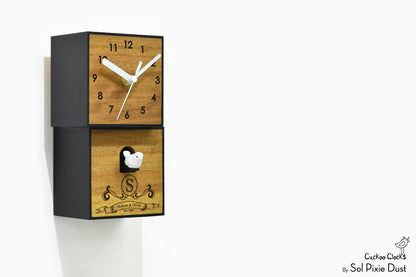 Cuckoo Clock City Two Story - Modern Cuckoo Bird Clock