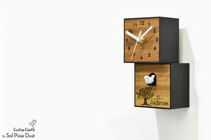 Cuckoo Clock City Two Story - Modern Cuckoo Bird Clock