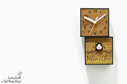 Cuckoo Clock City Two Story - Modern Cuckoo Bird Clock