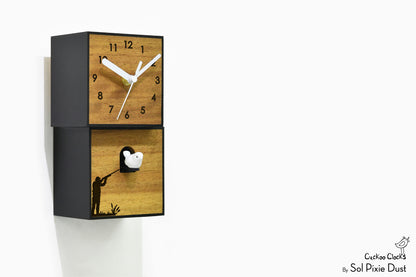 Cuckoo Clock City Two Story - Modern Cuckoo Bird Clock