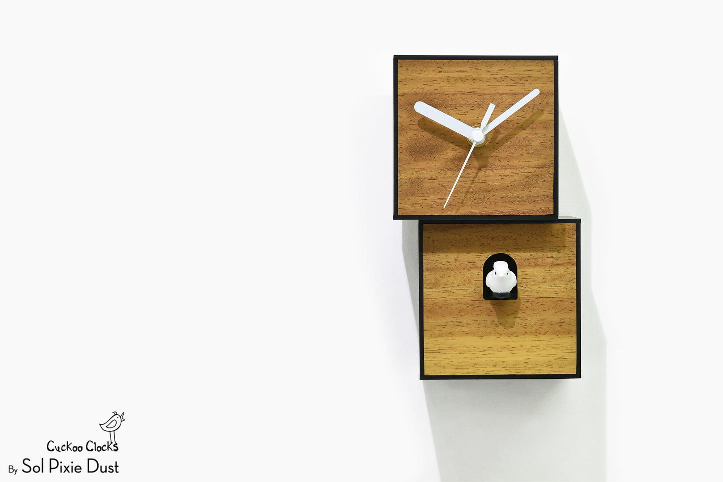 Cuckoo Clock City Two Story - Modern Cuckoo Bird Clock