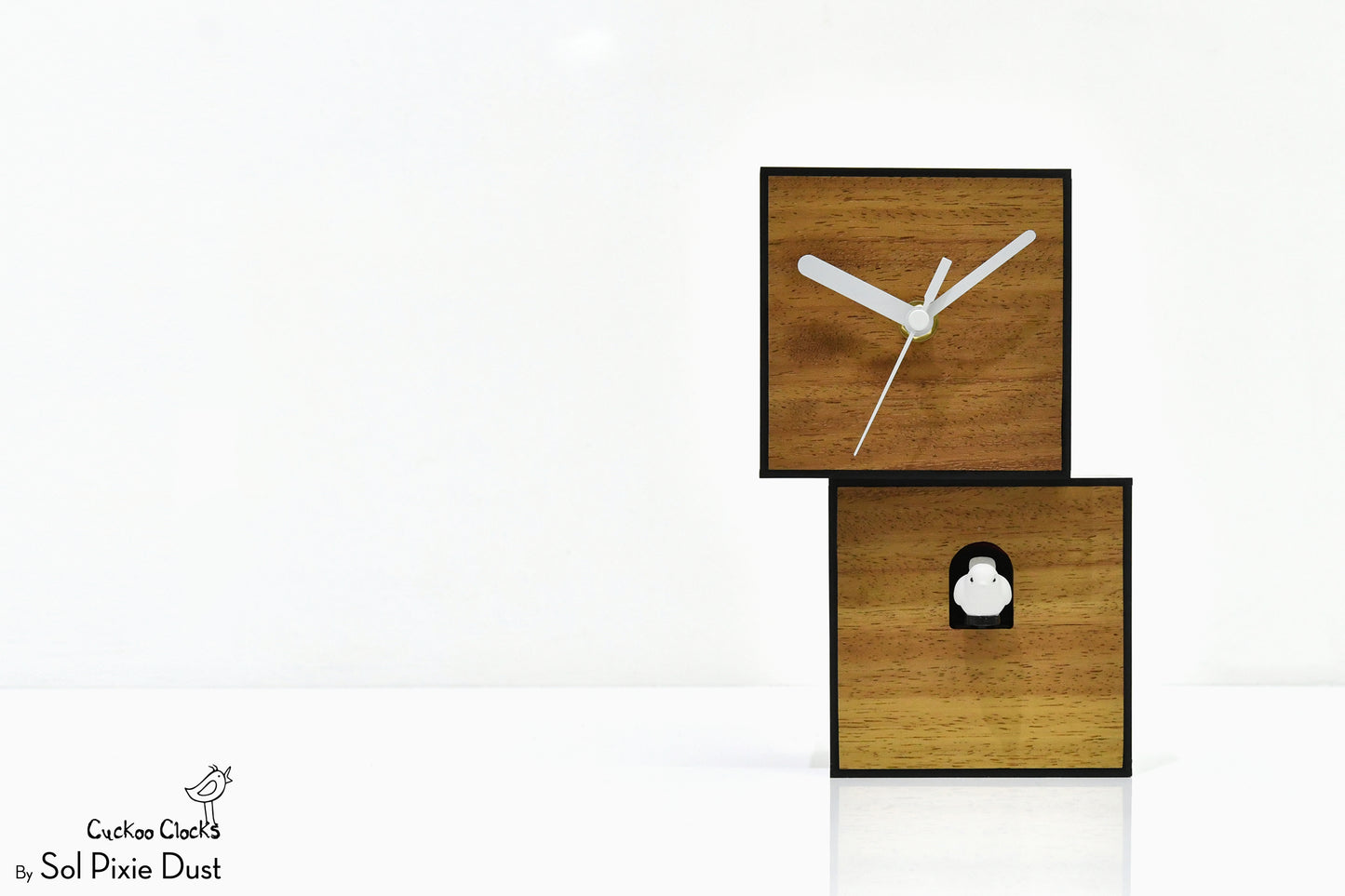 Cuckoo Clock City Two Story - Modern Cuckoo Bird Clock