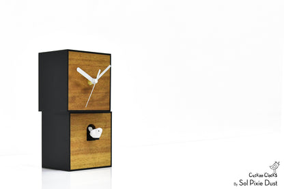Cuckoo Clock City Two Story - Modern Cuckoo Bird Clock