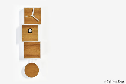 Cuckoo Clock City Three Story - Modern Cuckoo Bird Clock