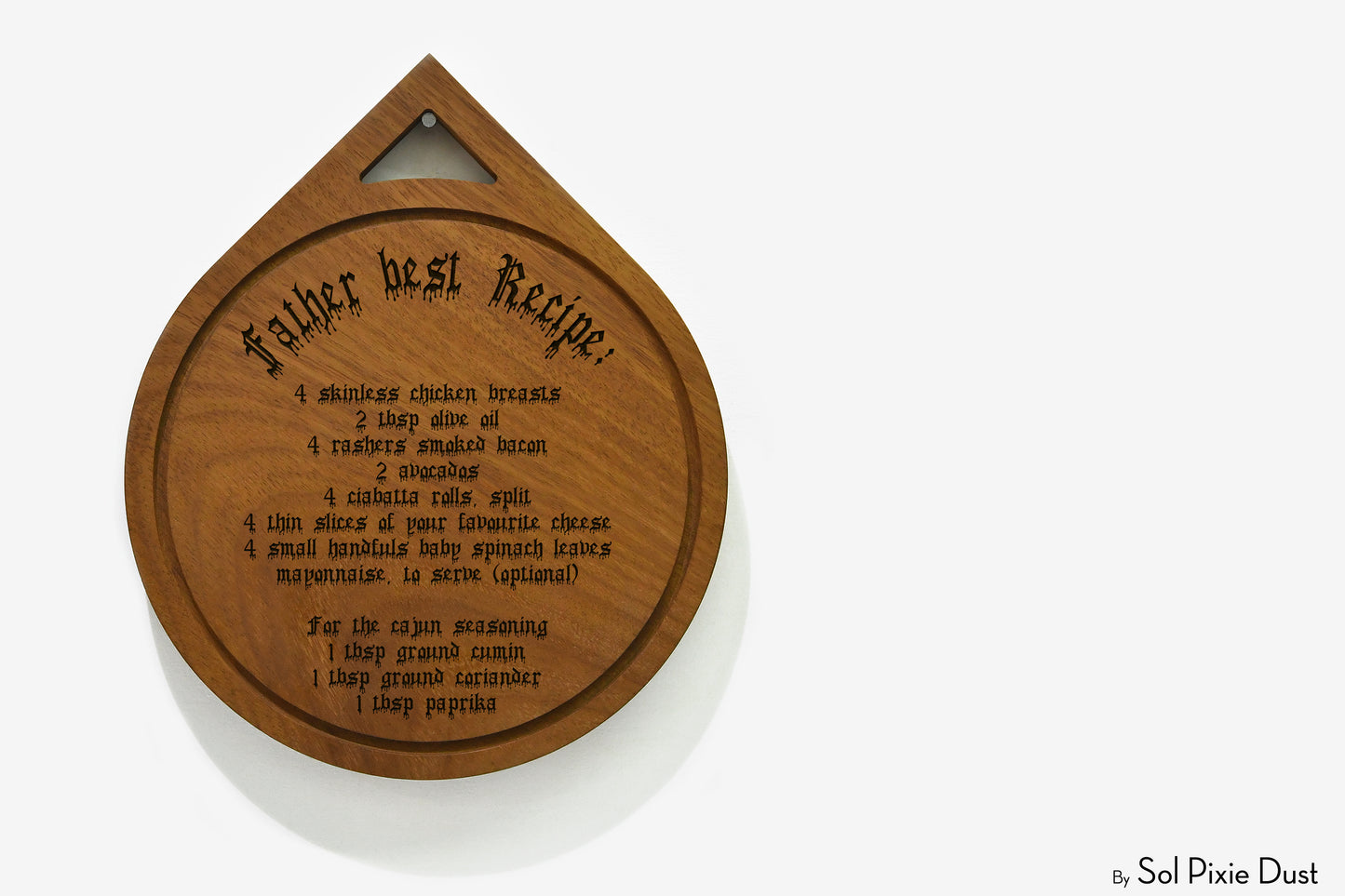 Wooden Chopping Board – Personalized