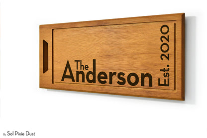 Wooden Chopping Board – Personalized