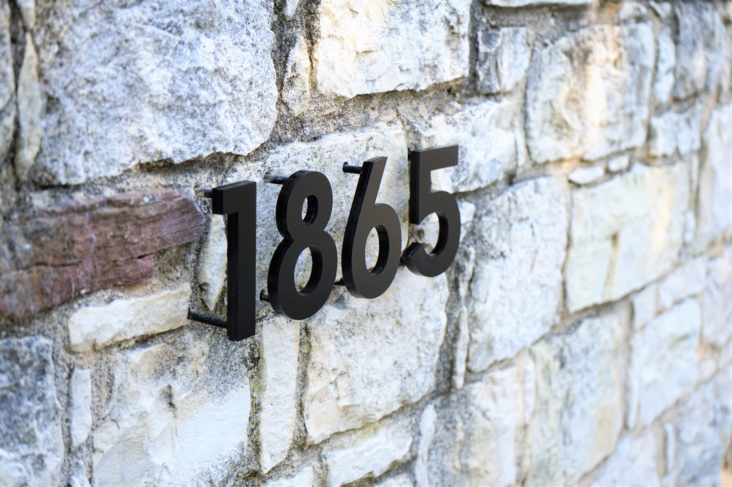 Modern House Numbers – Acrylic & Alucobond (ACP)