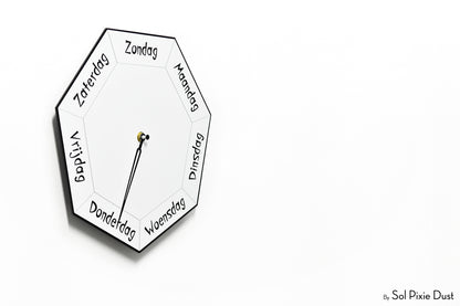 Day of The Week Clocks