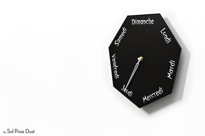 Day of The Week Clocks