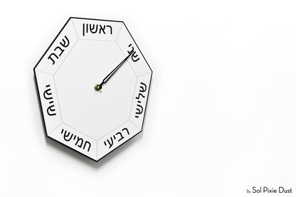 Day of The Week Clocks