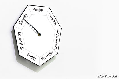 Day of The Week Clocks