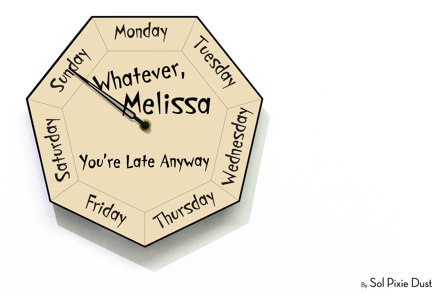 Day of The Week Clocks