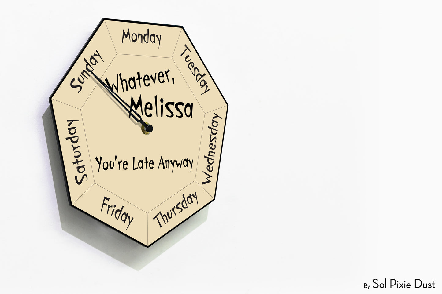 Day of The Week Clocks