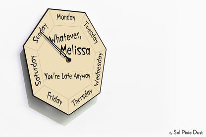 Day of The Week Clocks