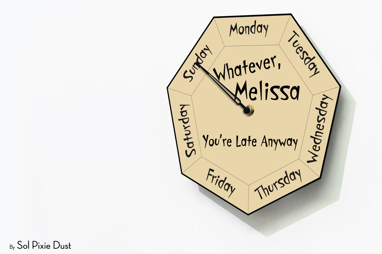 Day of The Week Clocks