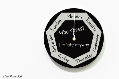 Day of The Week Clocks