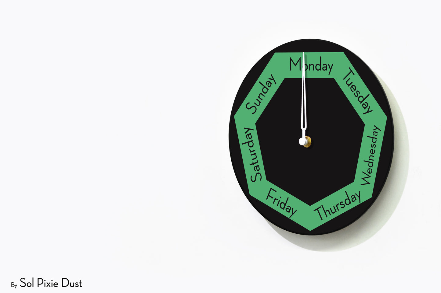 Day of The Week Clocks