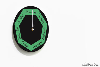 Day of The Week Clocks