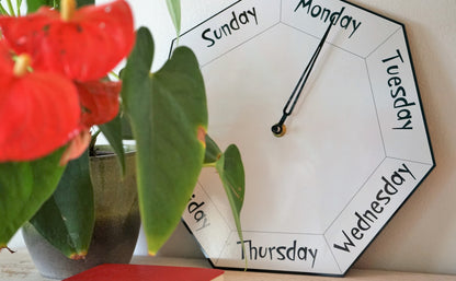 Day of The Week Clocks