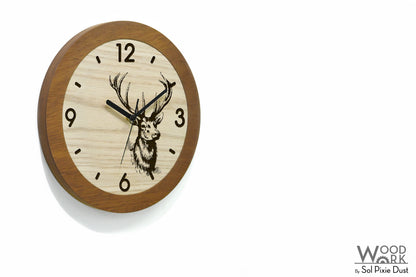Wooden Round Clocks