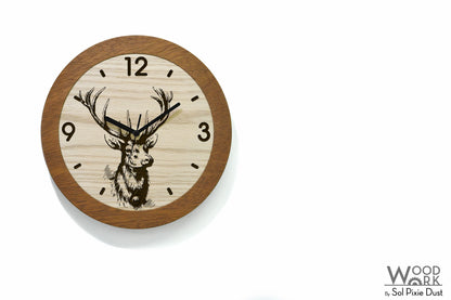 Wooden Round Clocks