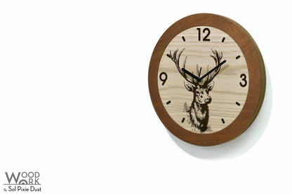 Wooden Round Clocks
