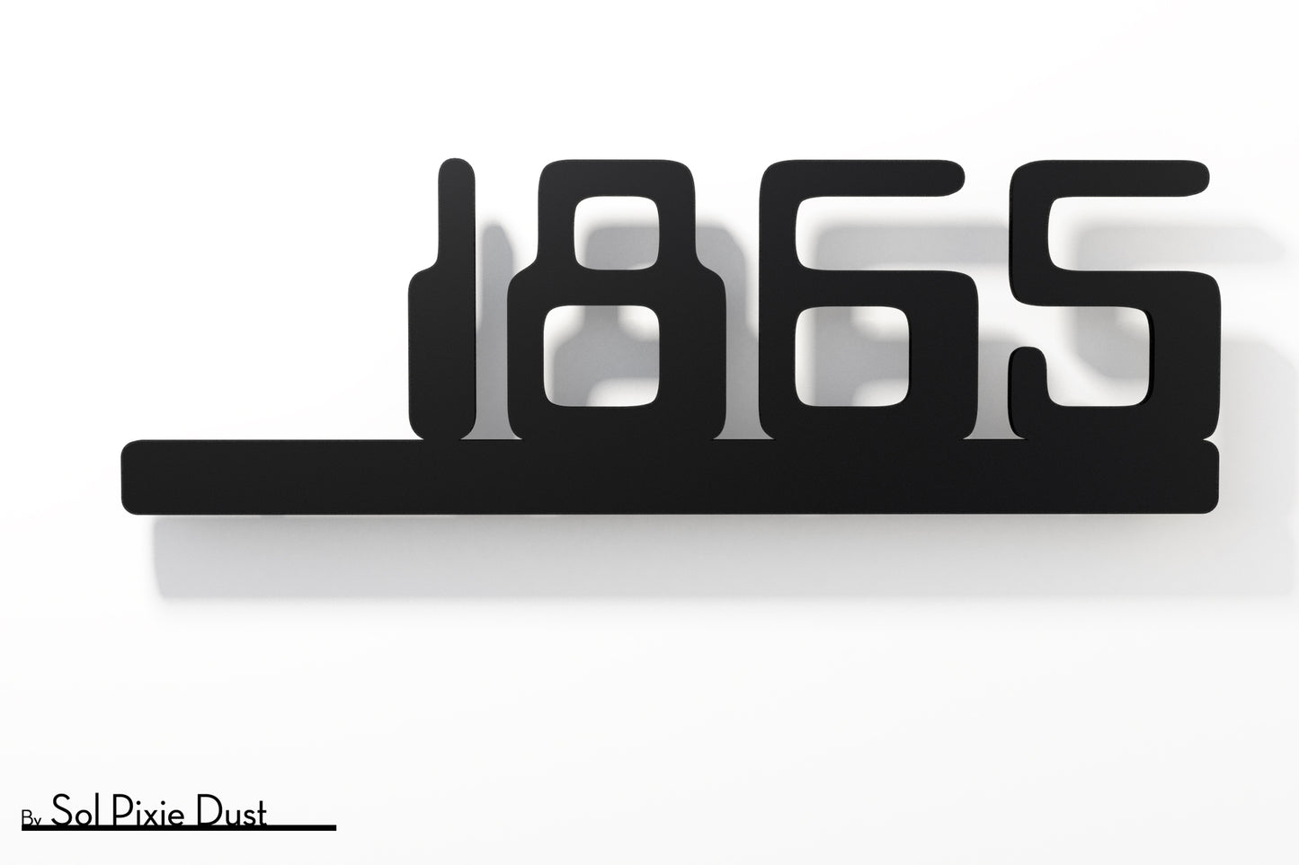 Underline House Numbers - LED Sign ( Font Options )