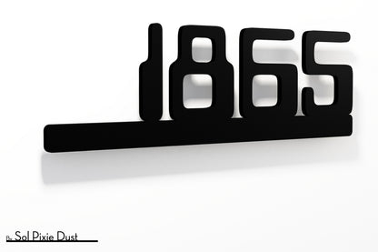 Underline House Numbers - LED Sign ( Font Options )
