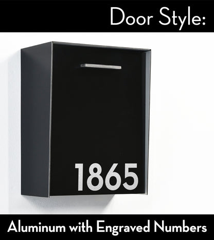 Modern Wall Mounted Mailbox Type 2