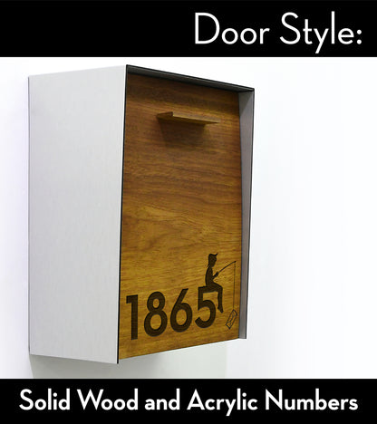 Modern Wall Mounted Mailbox Type 2