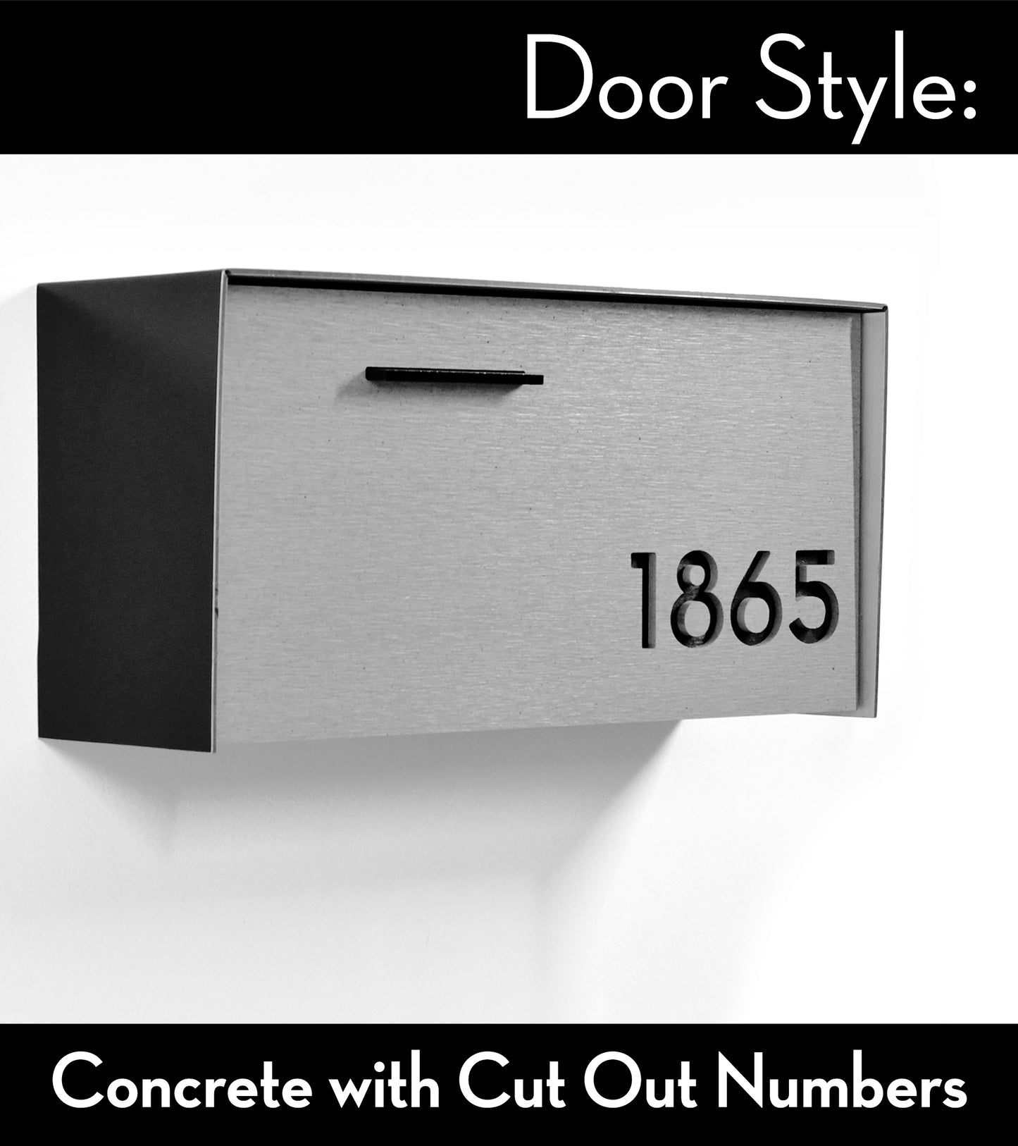 Modern Wall Mounted Mailbox Type 3