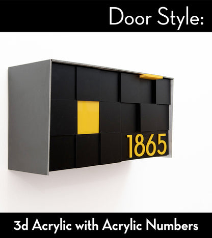 Modern Wall Mounted Mailbox Type 3