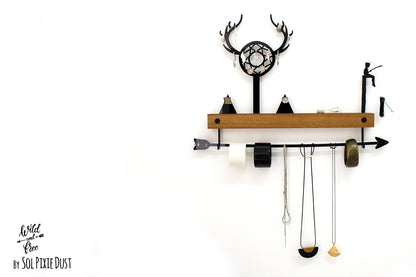 Bohemian Jewelry Display - Wall Hanging