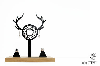 Bohemian Jewelry Display - Table Standing