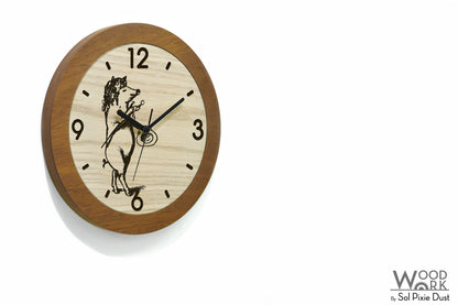 Wooden Round Clocks