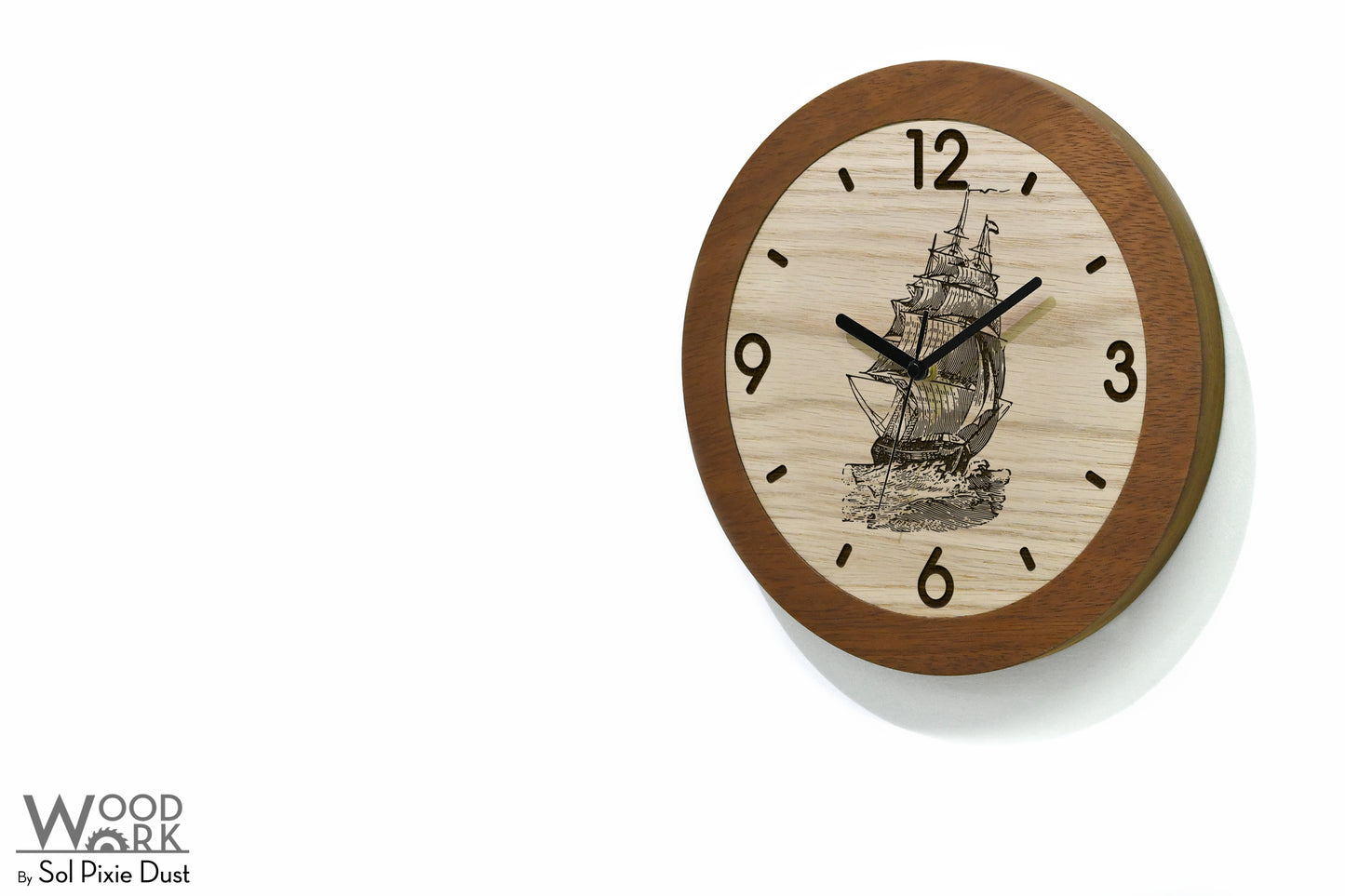 Wooden Round Clocks