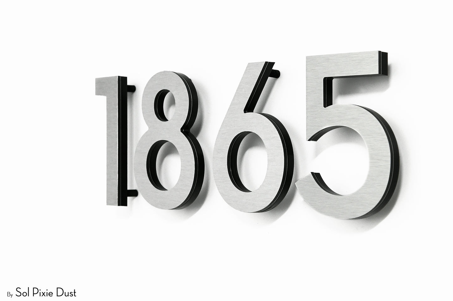 Modern House Numbers – Acrylic & Alucobond (ACP)