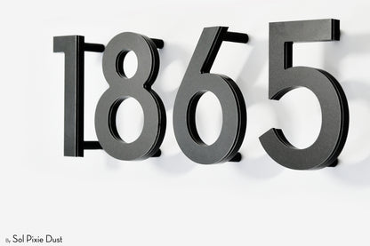 Modern House Numbers – Acrylic & Alucobond (ACP)