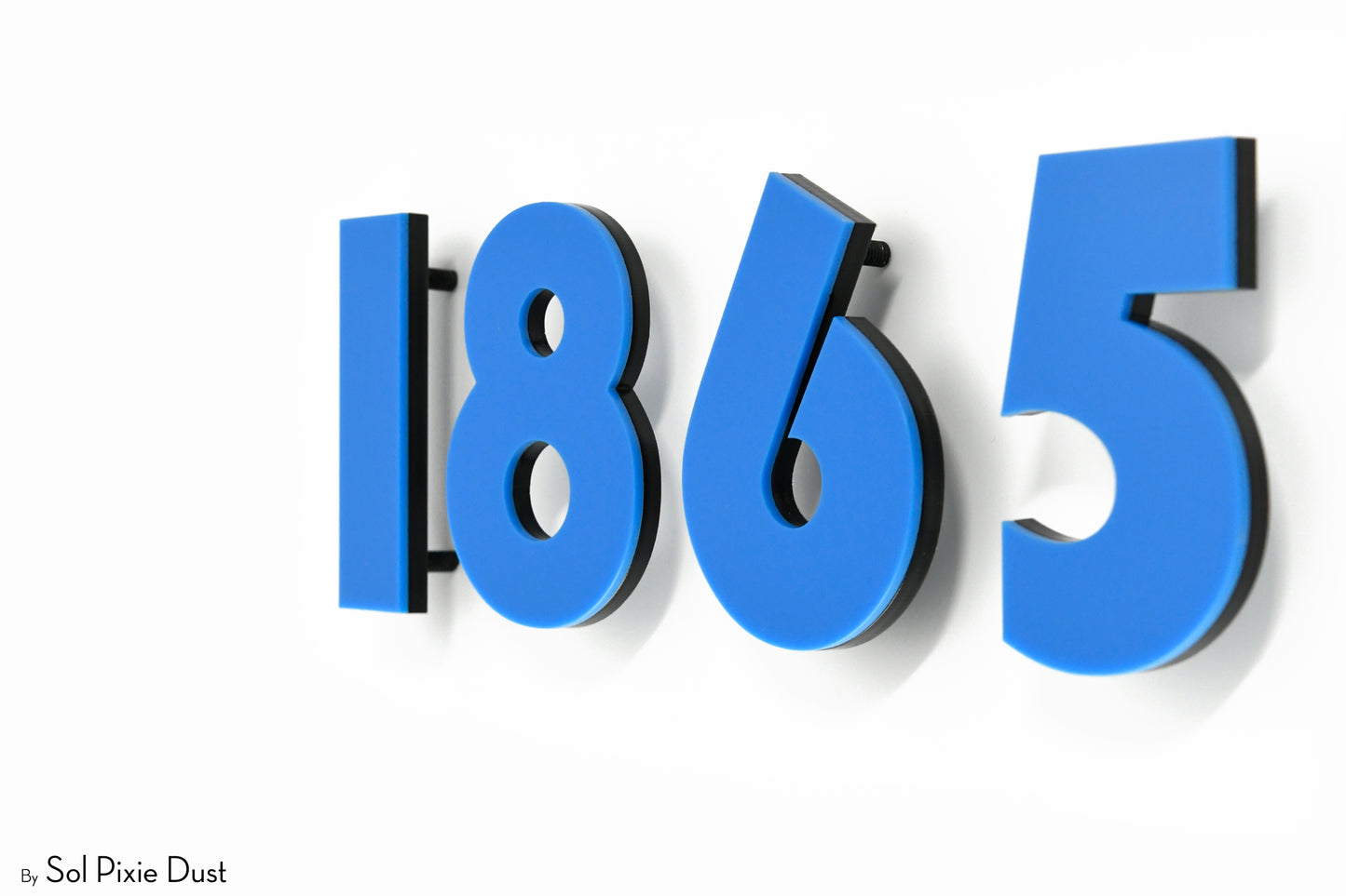 Modern House Numbers – Acrylic & Alucobond (ACP)