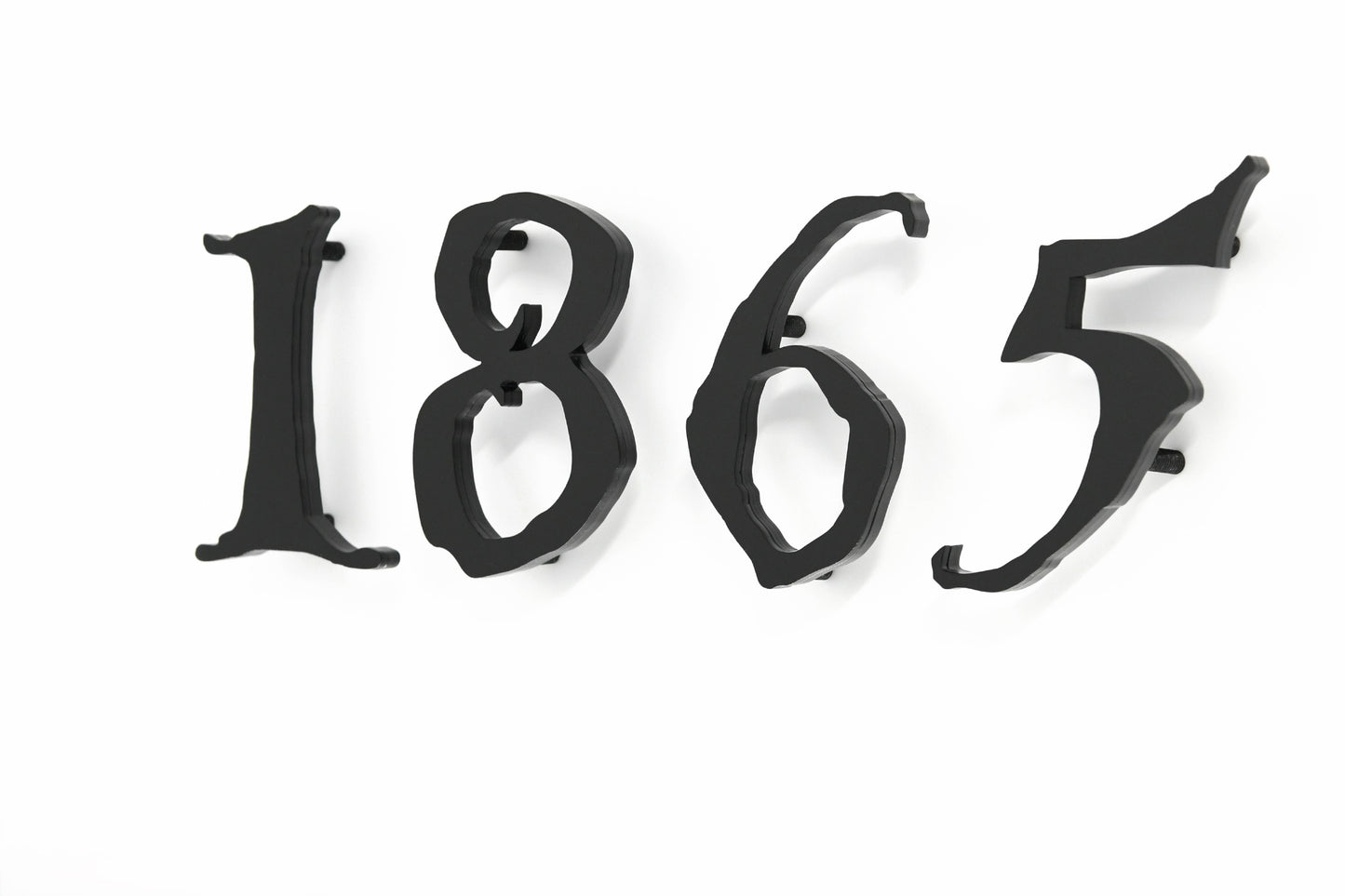 Modern House Numbers – Acrylic & Alucobond (ACP)