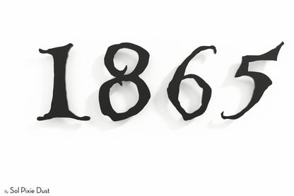 Modern House Numbers – Acrylic & Alucobond (ACP)
