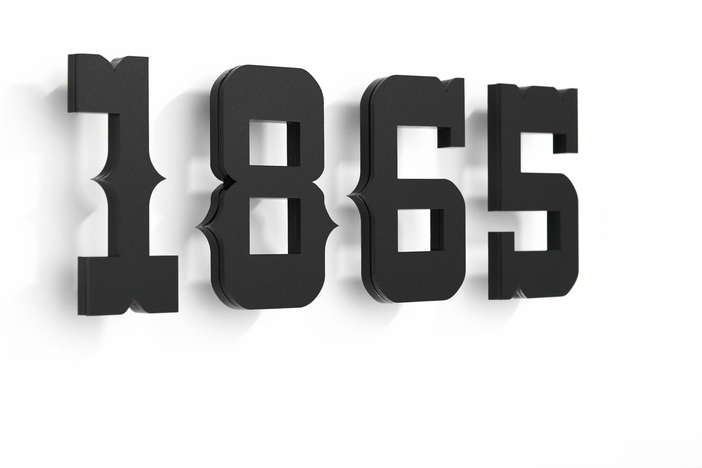Modern House Numbers – Acrylic & Alucobond (ACP)