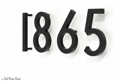Modern House Numbers – Acrylic & Alucobond (ACP)