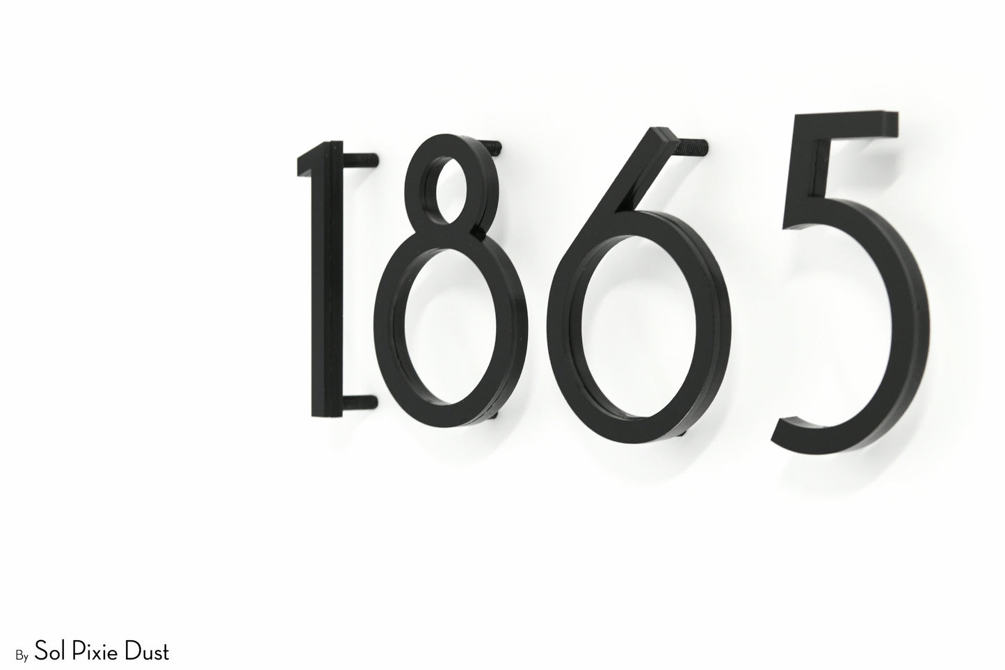 Modern House Numbers – Acrylic & Alucobond (ACP)