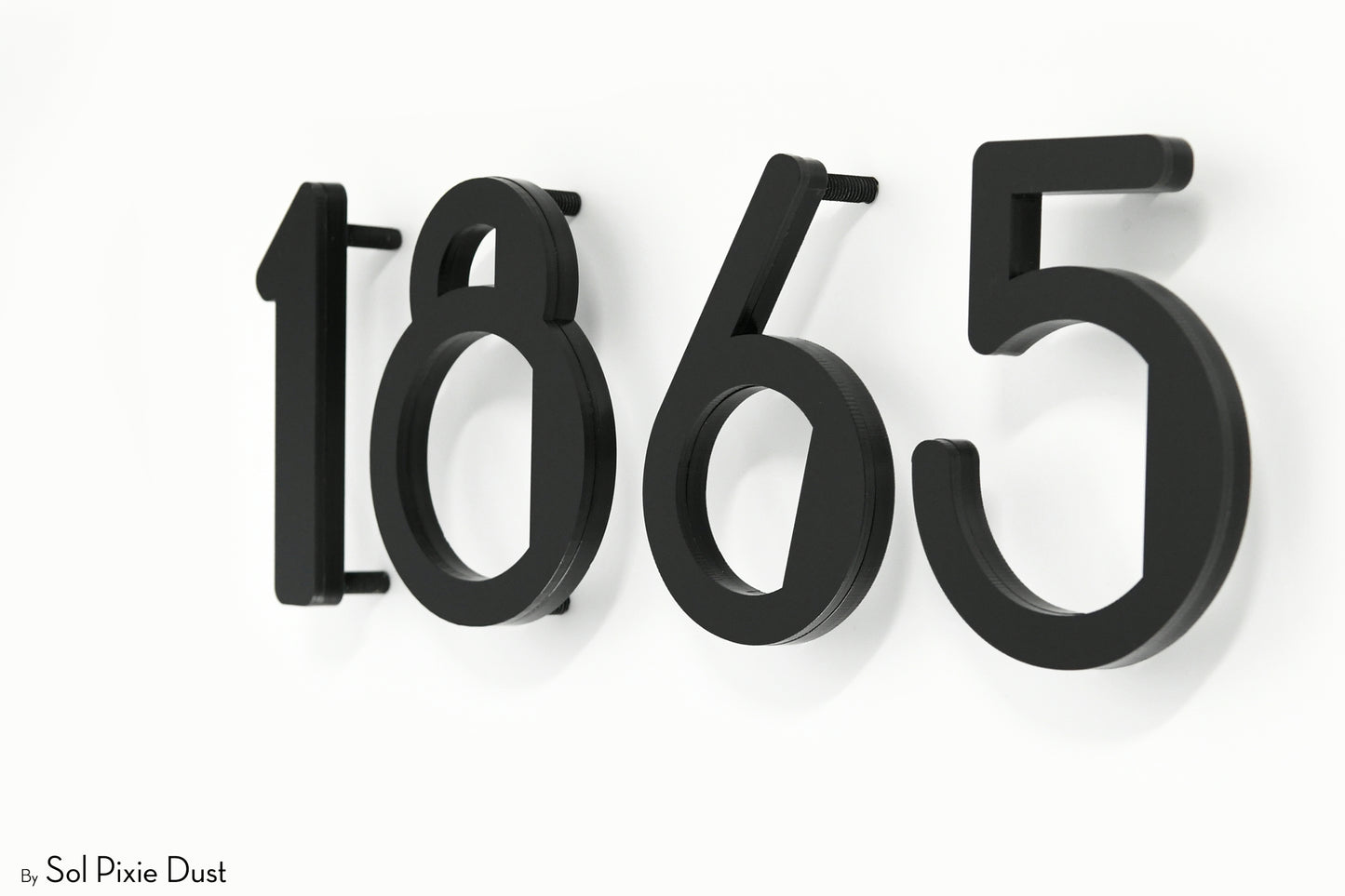 Modern House Numbers – Acrylic & Alucobond (ACP)