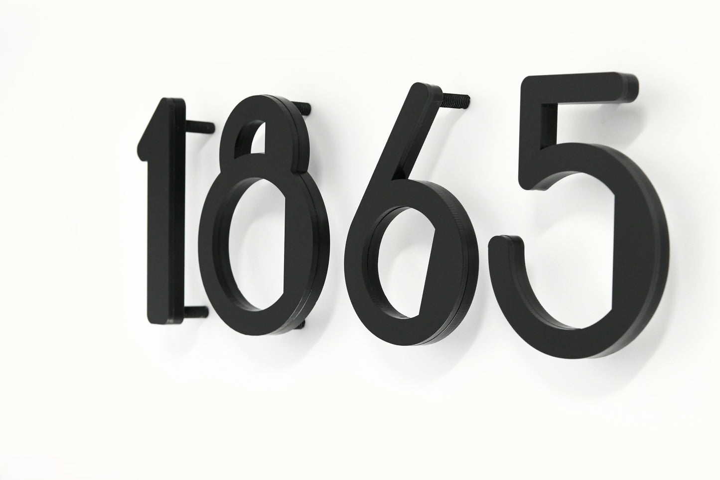 Modern House Numbers – Acrylic & Alucobond (ACP)