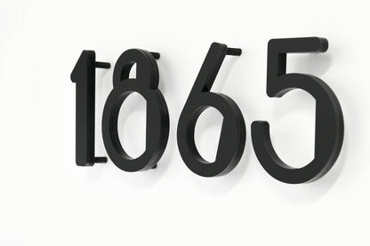 Modern House Numbers – Acrylic & Alucobond (ACP)