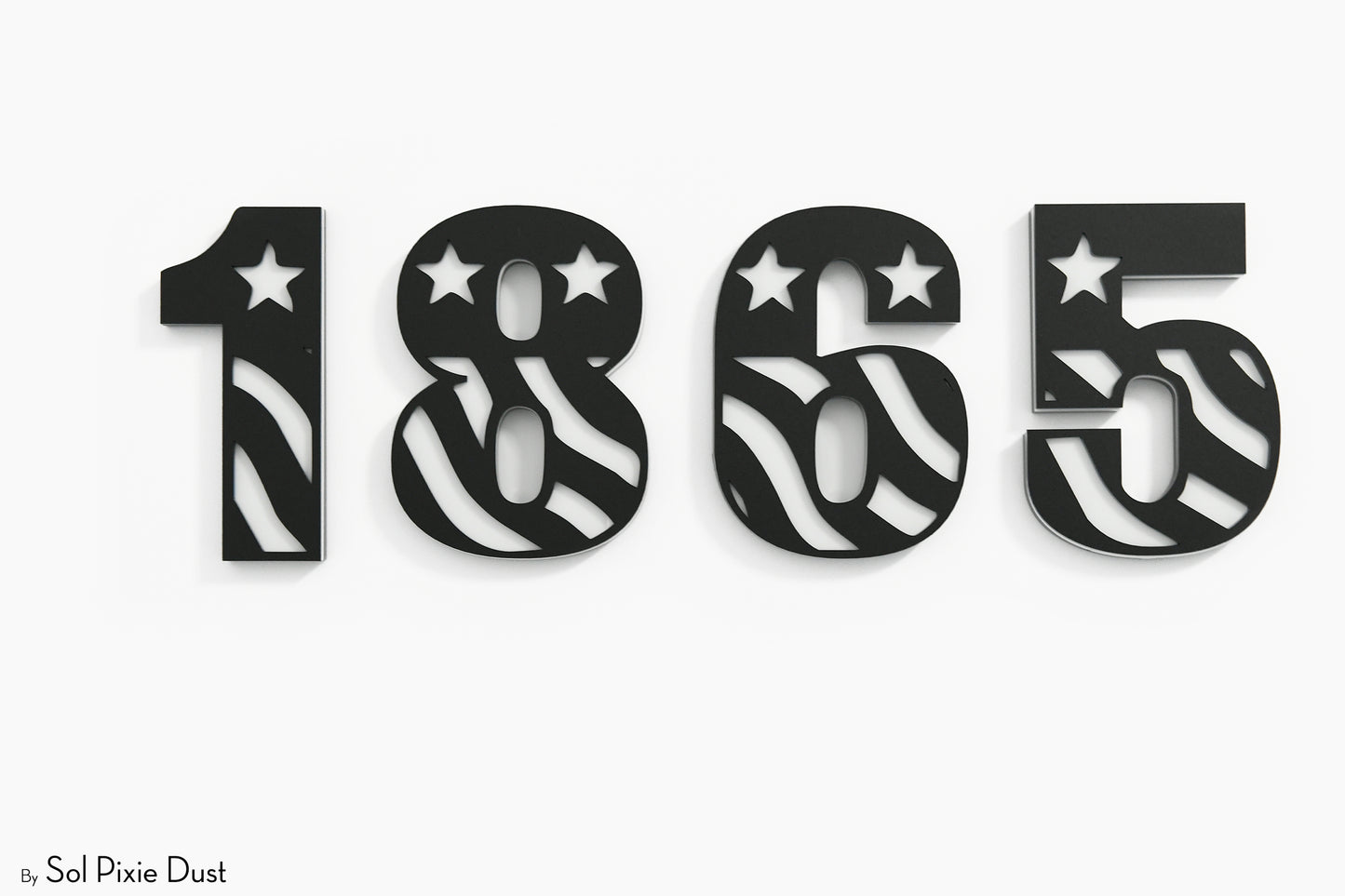 Modern House Numbers – Acrylic & Alucobond (ACP)